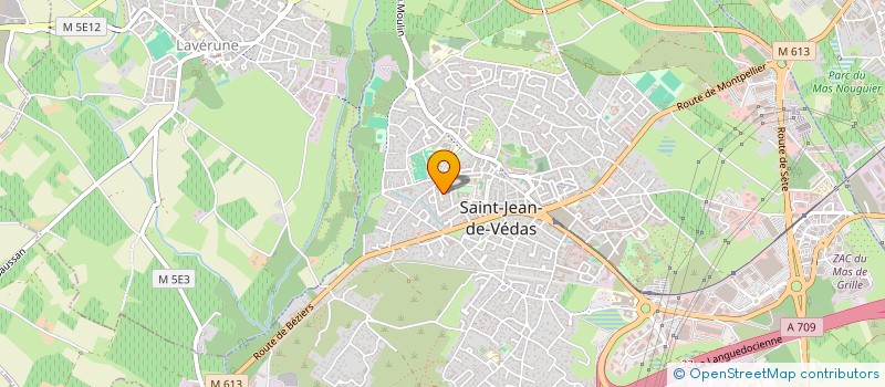 localisation de l'entreprise SCI FLEURISSON MALLET  SAINT-JEAN-DE-VEDAS