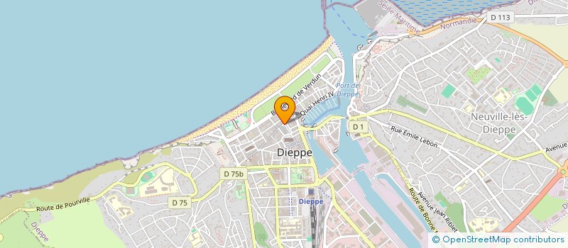 localisation de l'entreprise SCI FLEURS DE POLLEN  DIEPPE