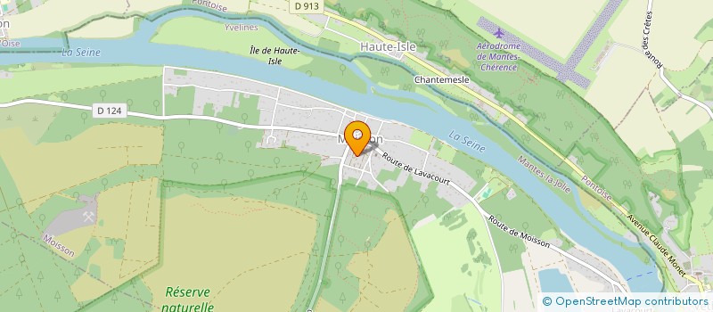 localisation de l'entreprise SCI FLEURS DES CHAMPS  MOISSON