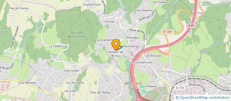 localisation de l'entreprise SCI FLEURUS  FILLIERE