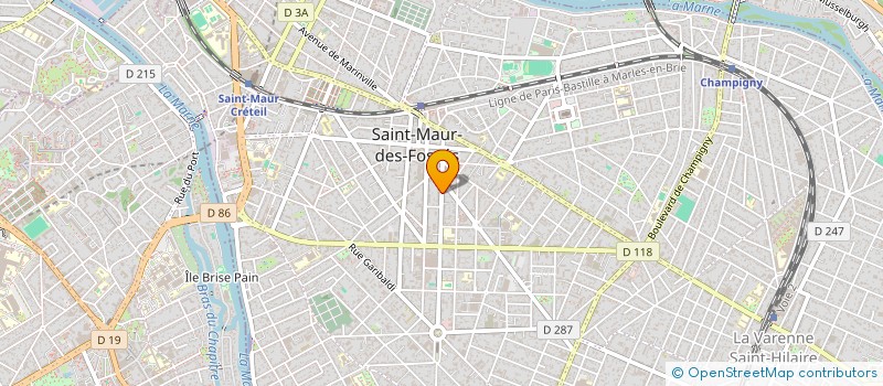 localisation de l'entreprise SCI FLEURUS à SAINT-MAUR-DES-FOSSES