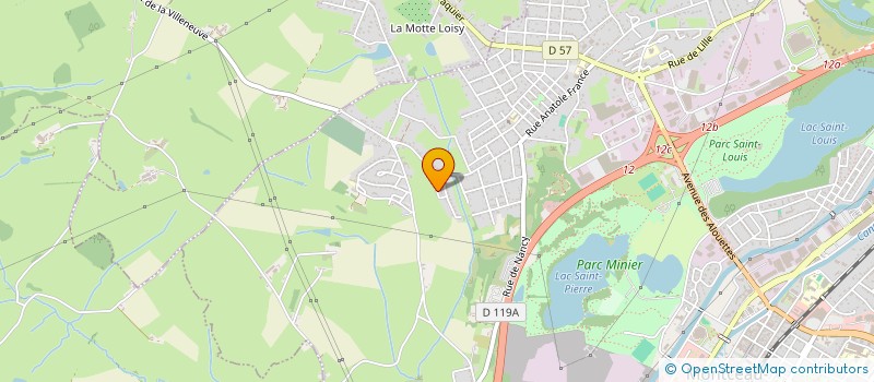 localisation de l'entreprise SCI FLEURY  MONTCEAU-LES-MINES