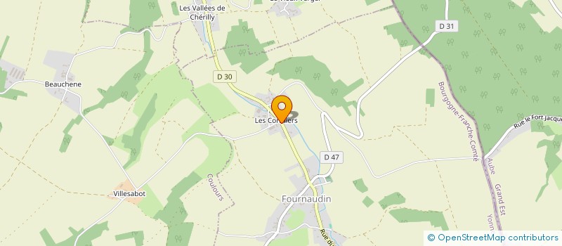 localisation de l'entreprise SCI FLEURY  FOURNAUDIN