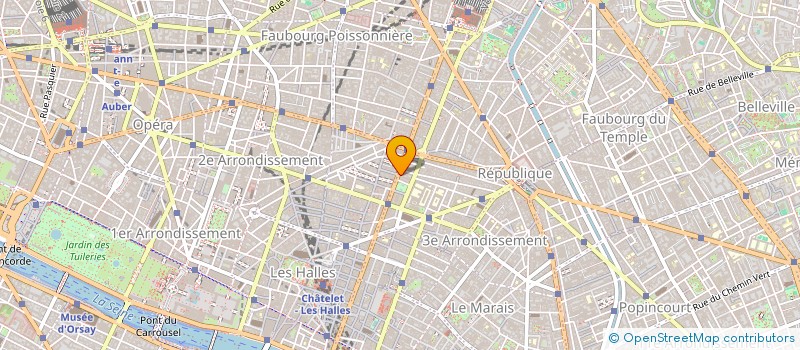 localisation de l'entreprise SCI FLEURY ORLEANS à PARIS