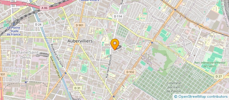 localisation de l'entreprise SCI FLEUVE JAUNE à LES LILAS