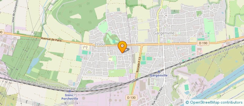 localisation de l'entreprise SCI FLG  ISSOU