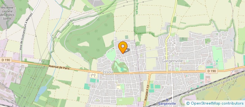 localisation de l'entreprise SCI FLH AVENIR  ISSOU