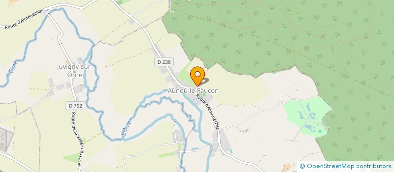 localisation de l'entreprise SCI FLIAH à AUNOU-LE-FAUCON