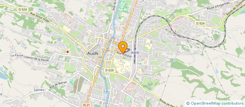 localisation de l'entreprise SCI FLIC EN FLAC à AUCH