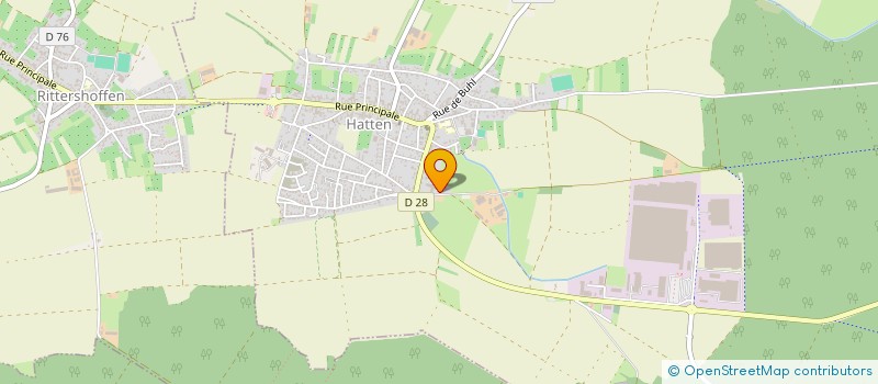 localisation de l'entreprise SCI FLICK  HATTEN