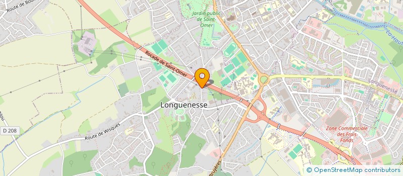 localisation de l'entreprise SCI FLIPO  LONGUENESSE