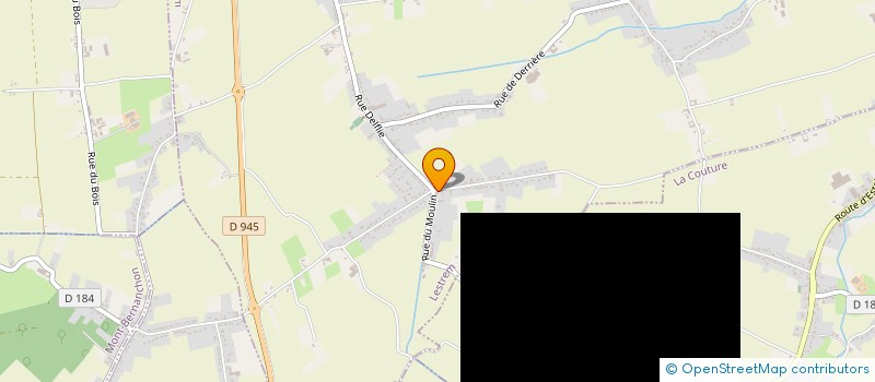 localisation de l'entreprise SCI FLIPO  LESTREM