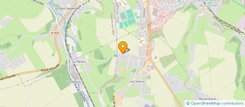 localisation de l'entreprise SCI FLJ  SAINT-AUBIN-SUR-SCIE