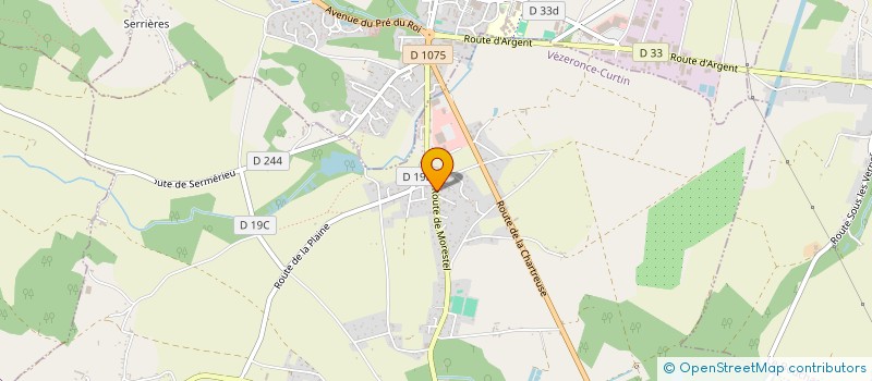 localisation de l'entreprise SCI FLJ FAMILIA IMMO  VEZERONCE-CURTIN