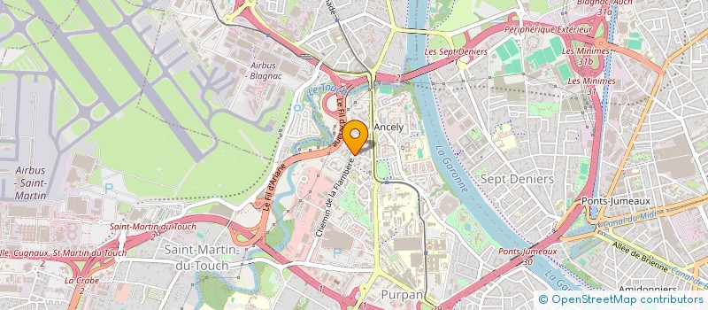 localisation de l'entreprise SCI FLM à TOULOUSE
