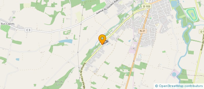 localisation de l'entreprise SCI FLO 32  FLEURANCE