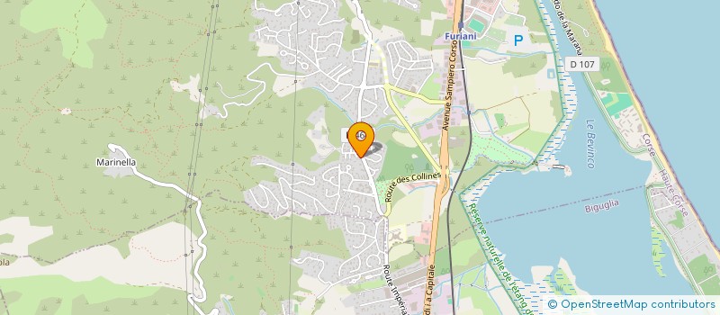 localisation de l'entreprise SCI FLO  FURIANI