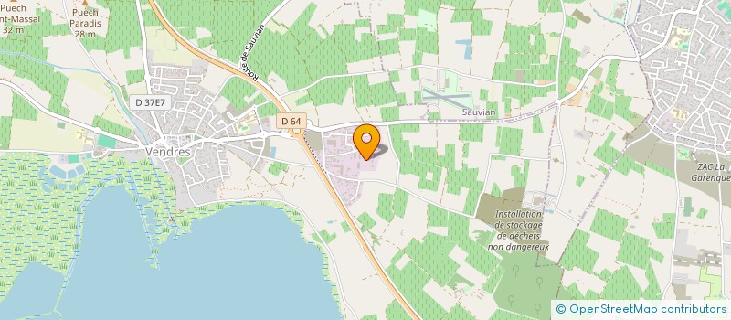 localisation de l'entreprise SCI FLO  VENDRES