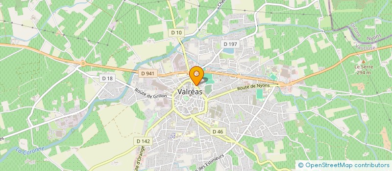 localisation de l'entreprise SCI FLO à VALREAS