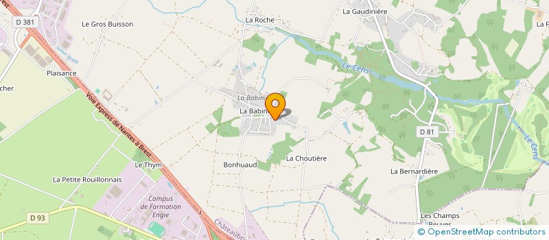localisation de l'entreprise SCI FLO AND CO à VIGNEUX-DE-BRETAGNE