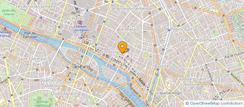 localisation de l'entreprise SCI FLO ET PIERRE  PARIS