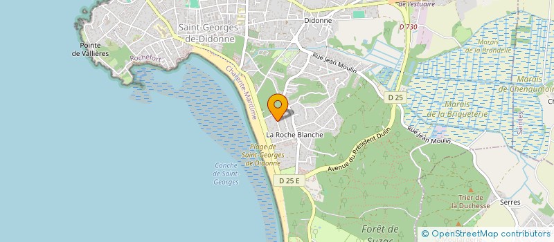 localisation de l'entreprise SCI FLO MORNAC  SAINT-GEORGES-DE-DIDONNE