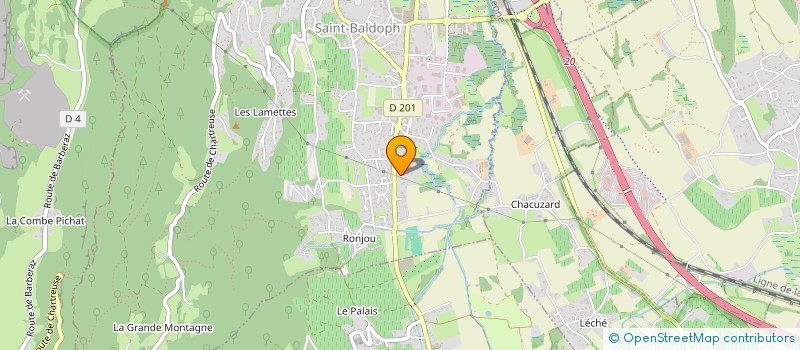 localisation de l'entreprise SCI FLO'RENO  SAINT-BALDOPH