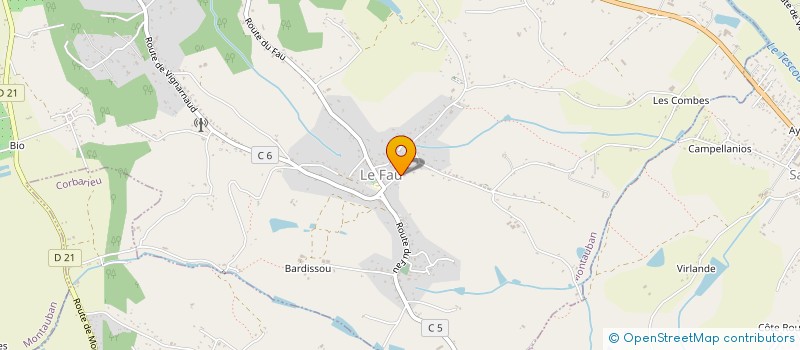 localisation de l'entreprise SCI FLOANTO  MONTAUBAN