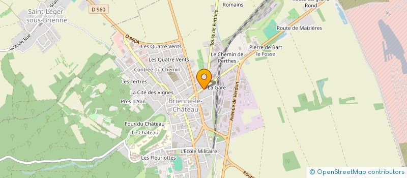 localisation de l'entreprise SCI FLOBEJE  BRIENNE-LE-CHATEAU