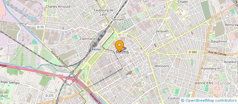 localisation de l'entreprise SCI FLOBER 1  REIMS