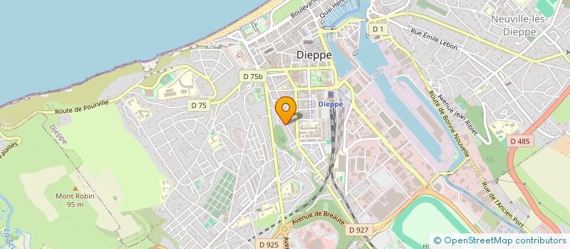 localisation de l'entreprise SCI FLOBER  DIEPPE