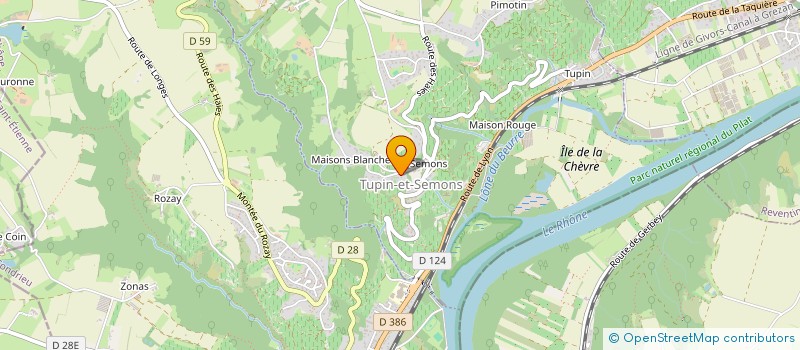 localisation de l'entreprise SCI FLOBER  TUPIN-ET-SEMONS