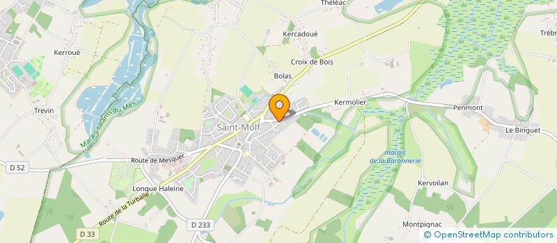 localisation de l'entreprise SCI FLOCAL  GUERANDE