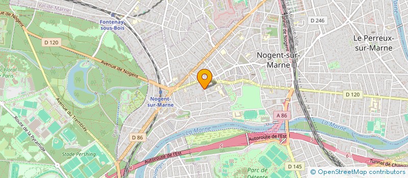 localisation de l'entreprise SCI FLOCATANE à NOGENT-SUR-MARNE