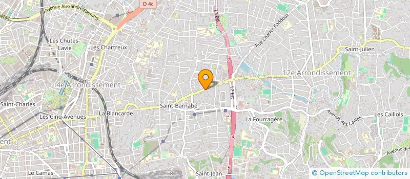 localisation de l'entreprise SCI FLOCE à MARSEILLE