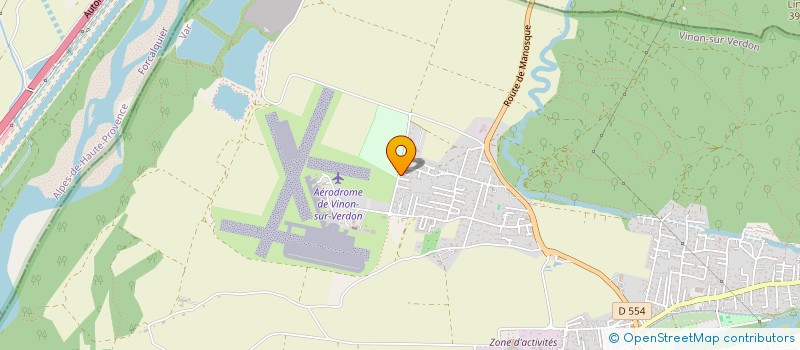 localisation de l'entreprise SCI FLOCE  VINON-SUR-VERDON