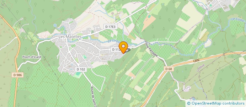 localisation de l'entreprise SCI FLOCEDRE  LES MATELLES