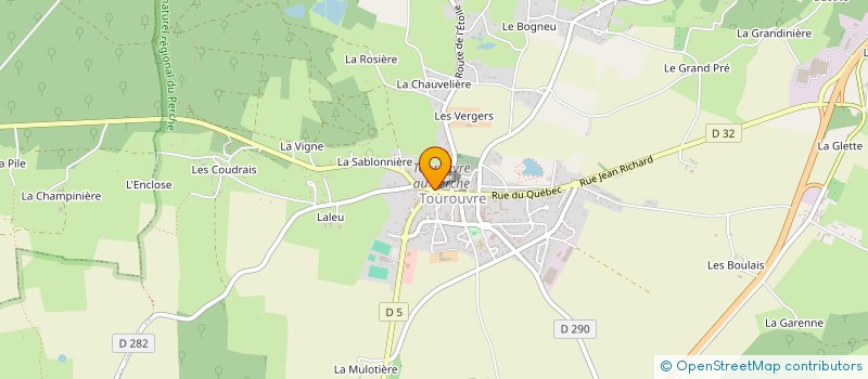 localisation de l'entreprise SCI FLOCEMEL à TOUROUVRE AU PERCHE