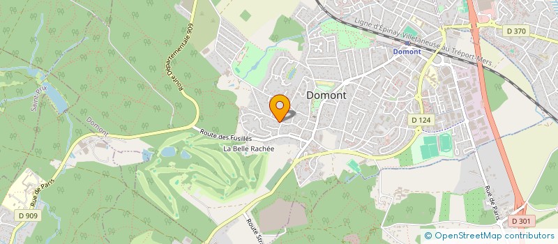 localisation de l'entreprise SCI FLOCH  DOMONT