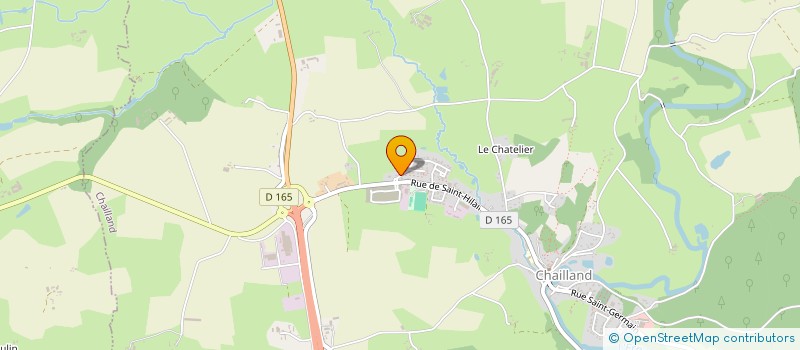 localisation de l'entreprise SCI FLOCOVAL  CHAILLAND