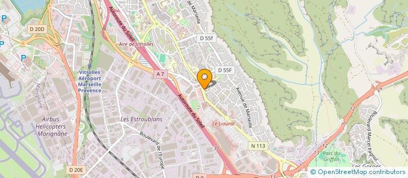 localisation de l'entreprise SCI FLOCTOUC à VITROLLES