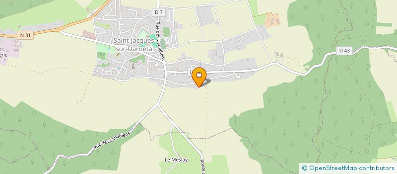 localisation de l'entreprise SCI FLODAWER  SAINT-JACQUES-SUR-DARNETAL