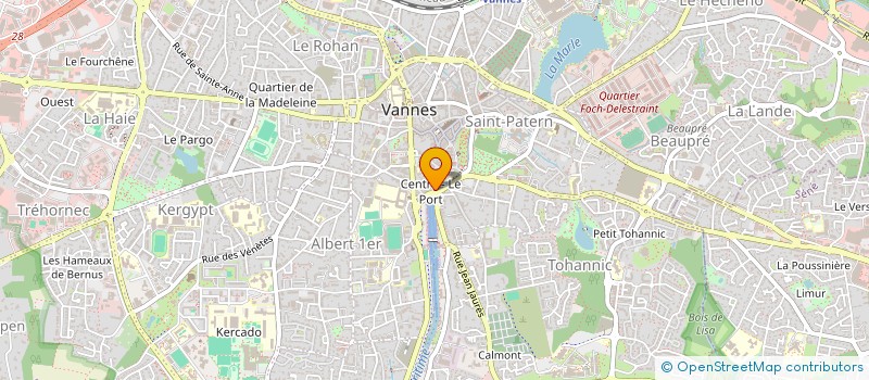 localisation de l'entreprise SCI FLODO à VANNES