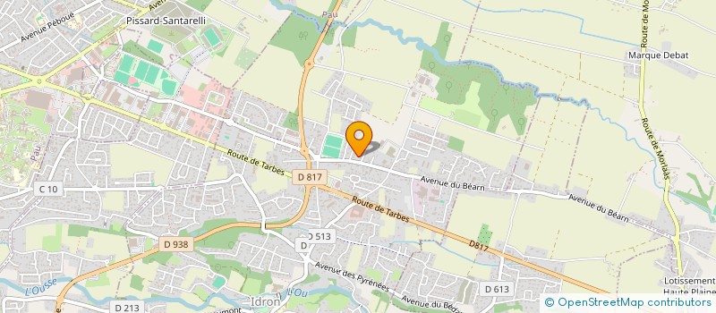 localisation de l'entreprise SCI FLOELA  IDRON