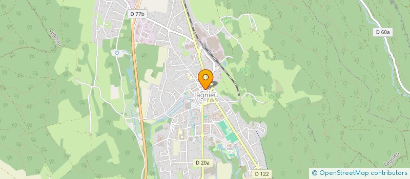 localisation de l'entreprise SCI FLOEMI à LAGNIEU