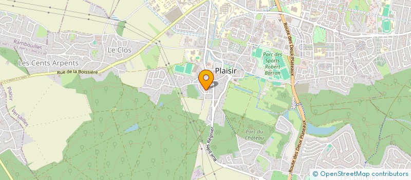 localisation de l'entreprise SCI FLOFA  PLAISIR