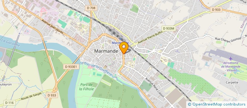 localisation de l'entreprise SCI FLOFLOW  MARMANDE