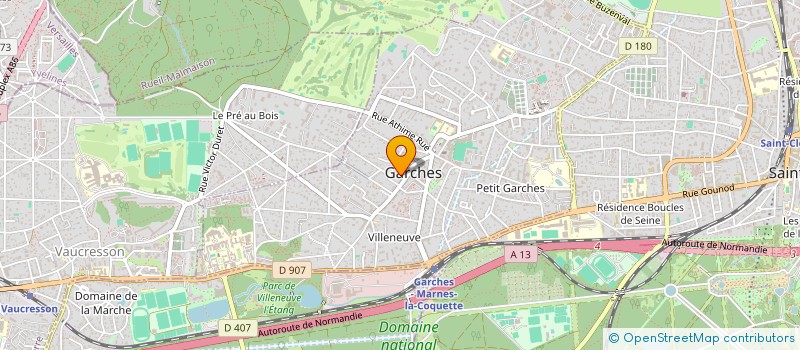 localisation de l'entreprise SCI FLOGETHLO  NEAUPHLE-LE-VIEUX