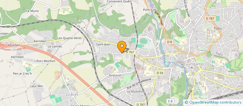 localisation de l'entreprise SCI FLOGORA  GRACES