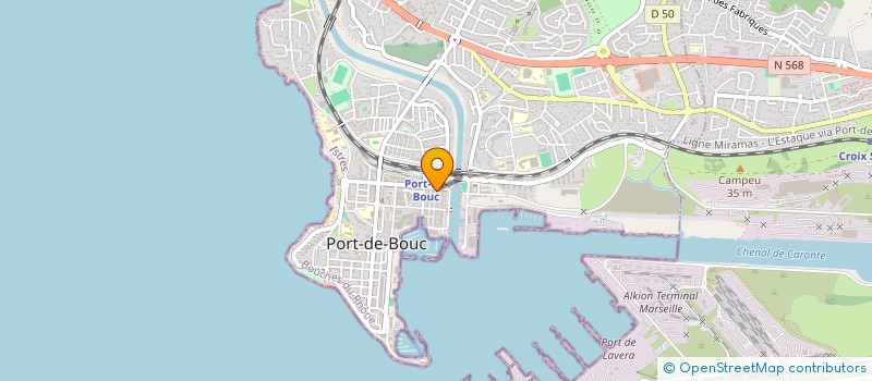 localisation de l'entreprise SCI FLOGORIS  PORT-DE-BOUC